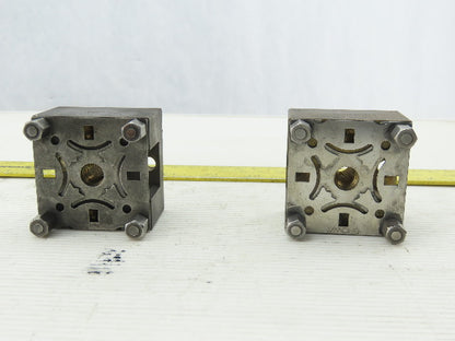 Erowa ER-009219 Brass Electrode Holder Adapter Lot of 2