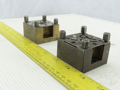 Erowa ER-009219 Brass Electrode Holder Adapter Lot of 2