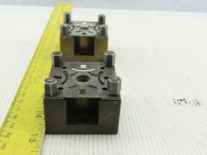 Erowa ER-009219 Brass Electrode Holder Adapter Lot of 2