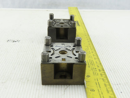 Erowa ER-009219 Brass Electrode Holder Adapter Lot of 2