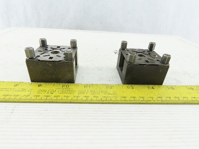 Erowa ER-009219 Brass Electrode Holder Adapter Lot of 2