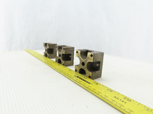Erowa ER-009219 Brass Electrode Holder Modified Adapter Lot of 3