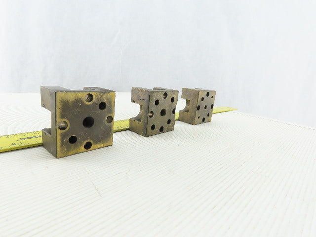 Erowa ER-009219 Brass Electrode Holder Modified Adapter Lot of 3