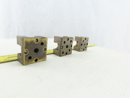 Erowa ER-009219 Brass Electrode Holder Modified Adapter Lot of 3