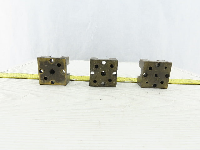Erowa ER-009219 Brass Electrode Holder Modified Adapter Lot of 3