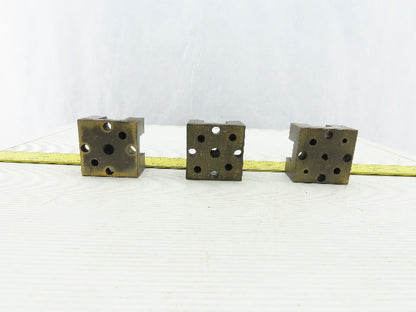 Erowa ER-009219 Brass Electrode Holder Modified Adapter Lot of 3