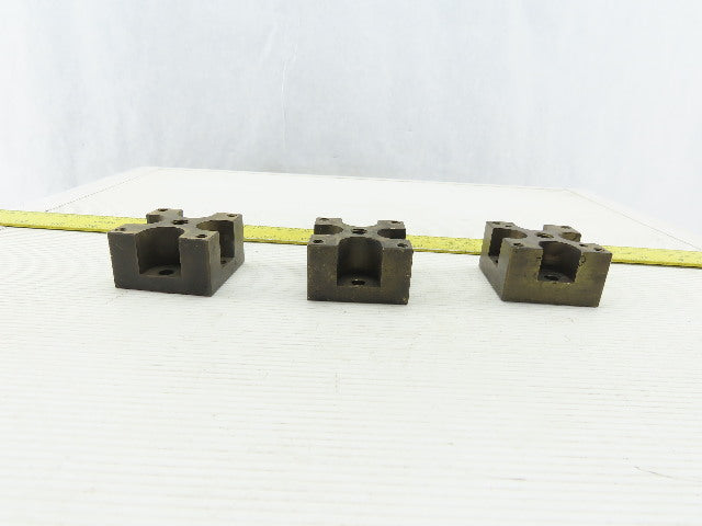 Erowa ER-009219 Brass Electrode Holder Modified Adapter Lot of 3