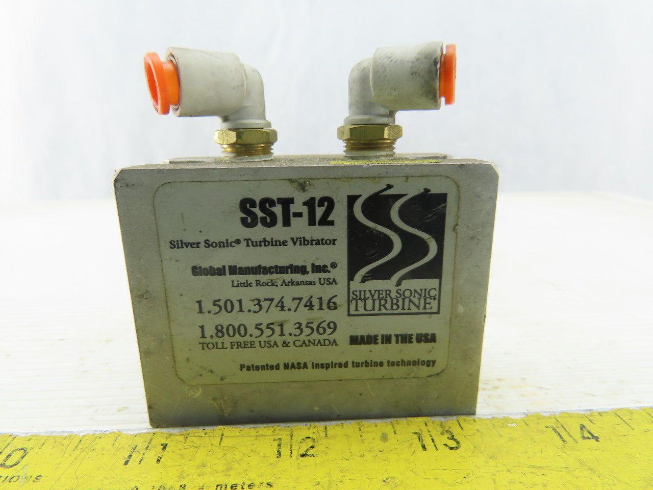 Global Manufacturing SST-12 Pneumatic Silver Sonic Turbine Vibrator