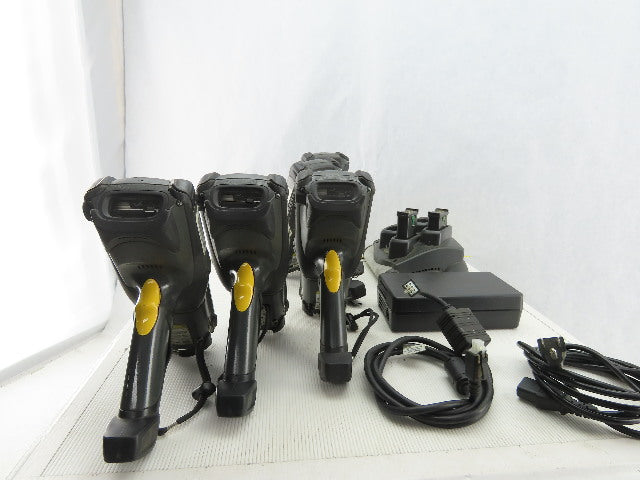 Symbol Motorola MC9090-GJ0HJEFAGWR Barcode Scanner Batteries & Charger Lot of 5