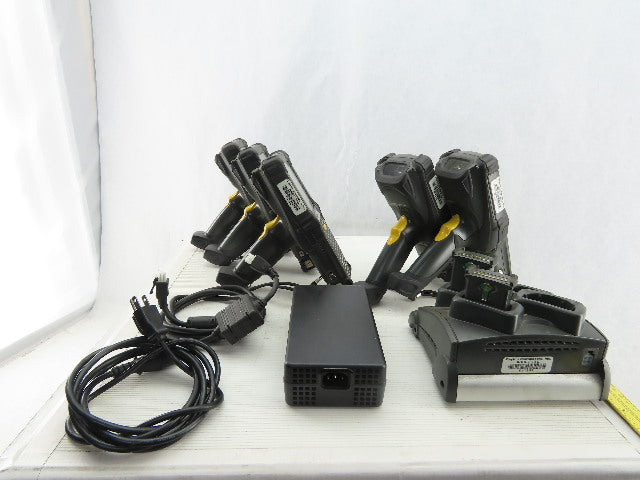 Symbol Motorola MC9090-GJ0HJEFAGWR Barcode Scanner Batteries & Charger Lot of 5