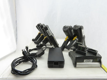 Symbol Motorola MC9090-GJ0HJEFAGWR Barcode Scanner Batteries & Charger Lot of 5