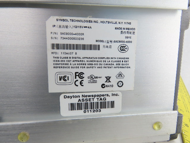 Symbol Motorola MC9090-GJ0HJEFAGWR Barcode Scanner Batteries & Charger Lot of 5