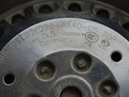 Ebmpapst RE2E220-AA40-05 Centrifugal Fan 230V 50/60Hz 1Ph 85/90W 2600/2700 RPM