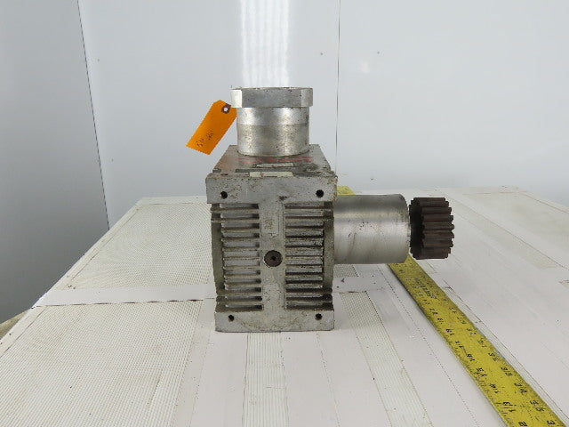 GUEL Worm Gear Reducer 8:1 Ratio Right Angle