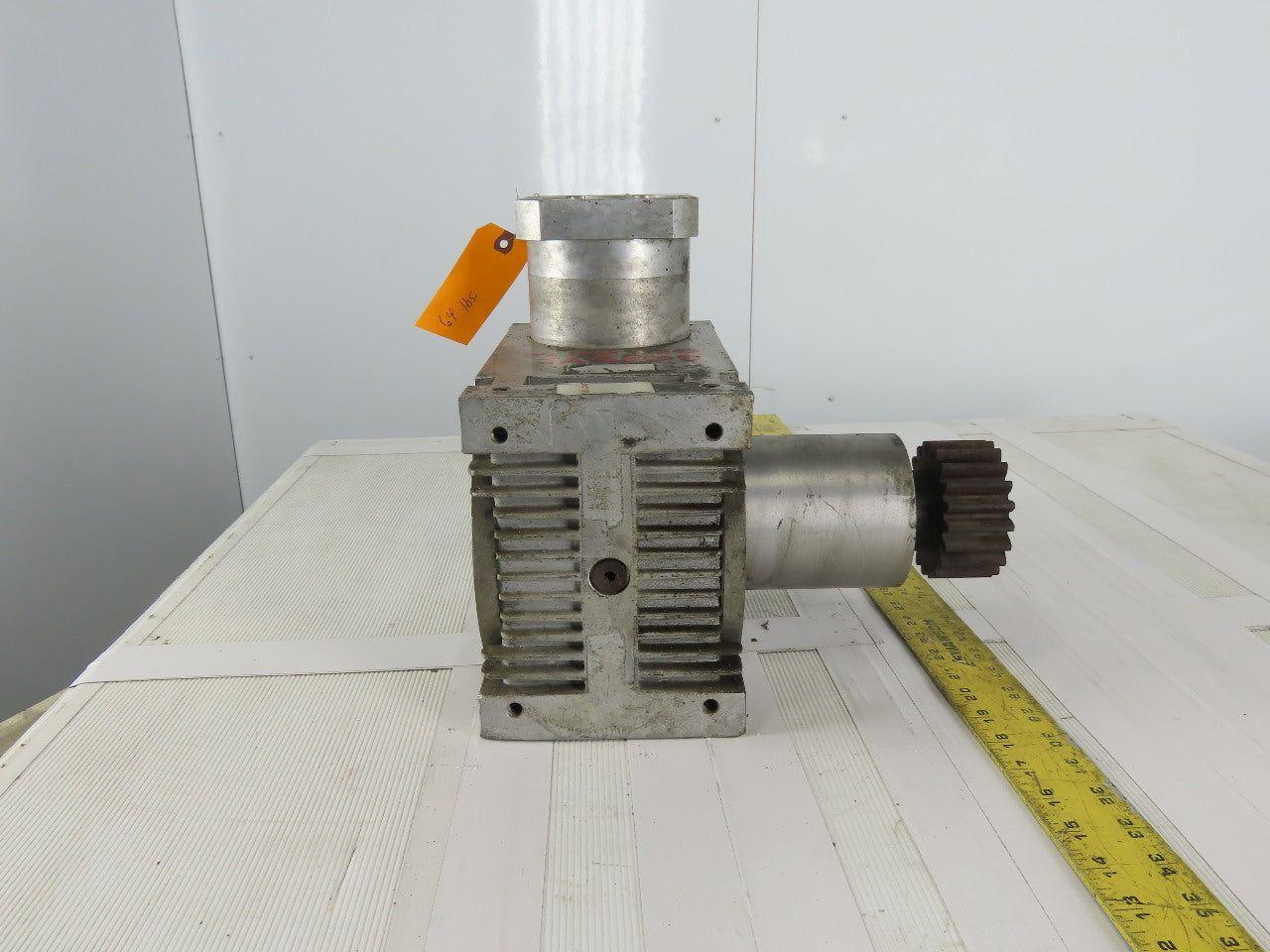 GUEL Worm Gear Reducer 8:1 Ratio Right Angle