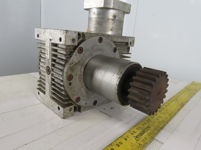GUEL Worm Gear Reducer 8:1 Ratio Right Angle