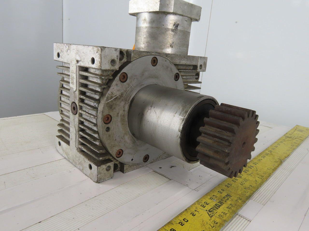 GUEL Worm Gear Reducer 8:1 Ratio Right Angle