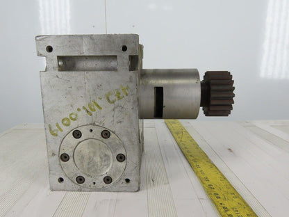 GUEL Worm Gear Reducer 8:1 Ratio Right Angle