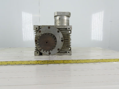 GUEL Worm Gear Reducer 8:1 Ratio Right Angle