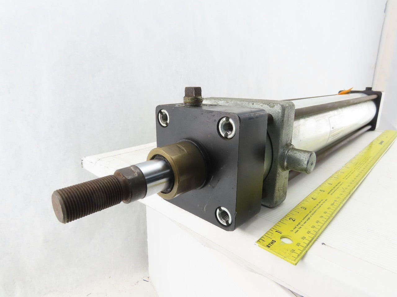 Schrader Bellows Pneumatic Air Cylinder 80mm Bore 500mm Stroke