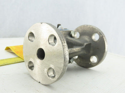 ITT Grinnell 3/4" Flanged Stainless Steel Diaphragm Valve