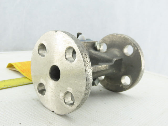 ITT Grinnell 3/4" Flanged Stainless Steel Diaphragm Valve