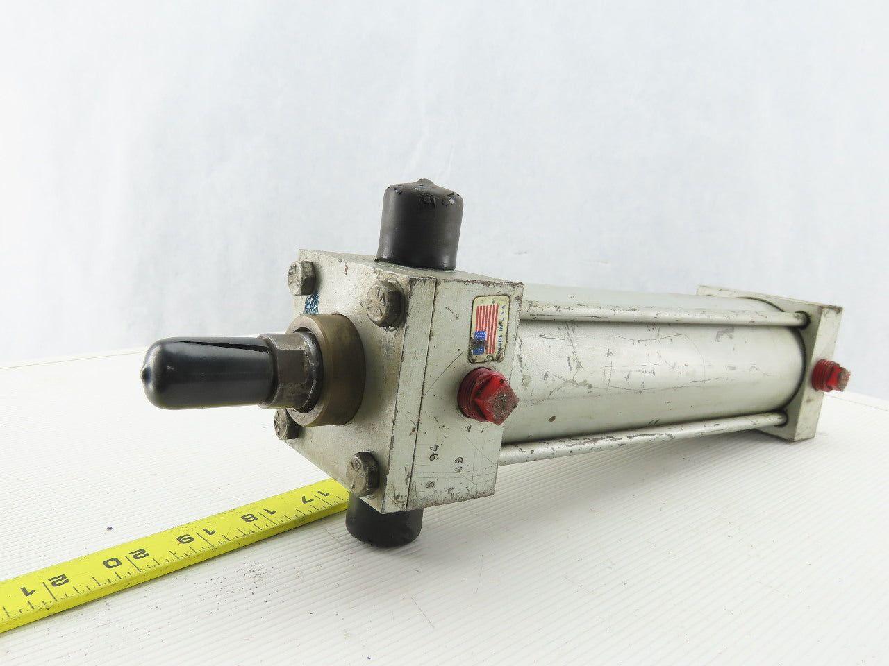 Milwaukee Cylinder A71 Pneumatic Air Cylinder 2-1/2" Bore 7-1/2" Stroke 250PSI