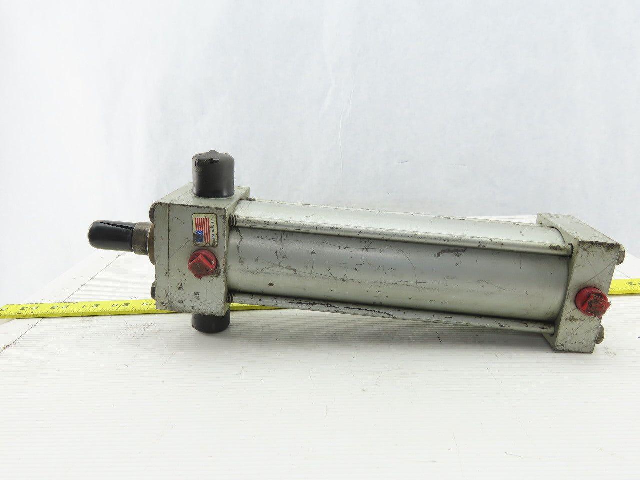 Milwaukee Cylinder A71 Pneumatic Air Cylinder 2-1/2" Bore 7-1/2" Stroke 250PSI