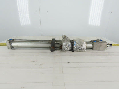 SMC Pneumatic Air Cylinder 50mm Bore 885mm Stroke W/CLA2-50-2 Rod Lock