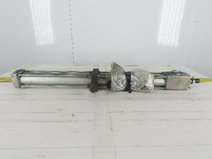 SMC Pneumatic Air Cylinder 50mm Bore 885mm Stroke W/CLA2-50-2 Rod Lock