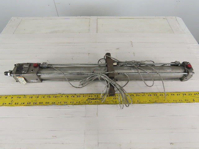 SMC Pneumatic Air Cylinder 50mm Bore 885mm Stroke W/CLA2-50-2 Rod Lock
