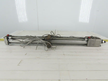 SMC Pneumatic Air Cylinder 50mm Bore 885mm Stroke W/CLA2-50-2 Rod Lock