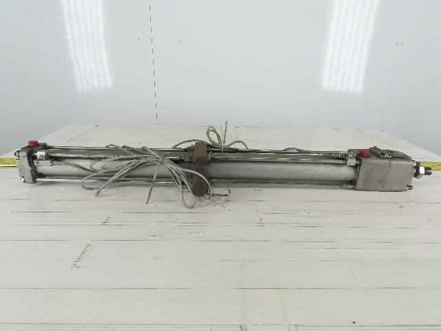 SMC Pneumatic Air Cylinder 50mm Bore 885mm Stroke W/CLA2-50-2 Rod Lock