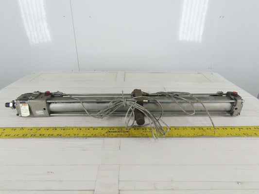 SMC Pneumatic Air Cylinder 50mm Bore 885mm Stroke W/CLA2-50-2 Rod Lock