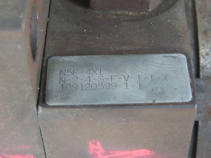 Hydro-Line Hydraulic Tie Rod Cylinder 4" Bore 1" Stroke Double Acting