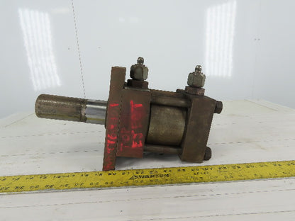 Hydro-Line Hydraulic Tie Rod Cylinder 4" Bore 1" Stroke Double Acting