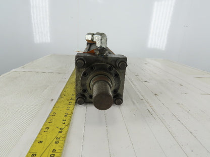 Hydraulic Tie Rod Cylinder 4" Bore 18" Stroke Double Acting Clevis End