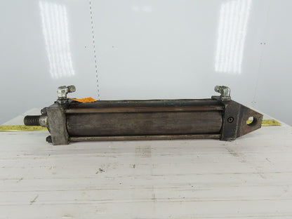 Hydraulic Tie Rod Cylinder 4" Bore 18" Stroke Double Acting Clevis End