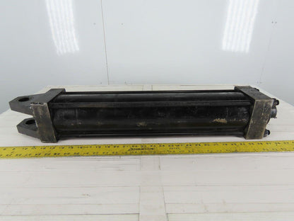 Hydraulic Tie Rod Cylinder 4" Bore 20" Stroke Double Acting Clevis End