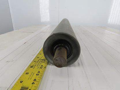 Conveyor Idler Roller 4" Dia 34" Length 1-1/8" Round Axle