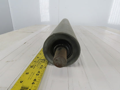 Conveyor Idler Roller 4" Dia 34" Length 1-1/8" Round Axle
