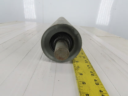 Conveyor Idler Roller 4" Dia 34" Length 1-1/8" Round Axle