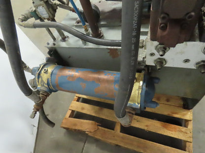 Vickers 5Hp Hydraulic Power Unit 65 Gallon W/PVQ10 A2R SE1S 10 Pump 208-230/460V