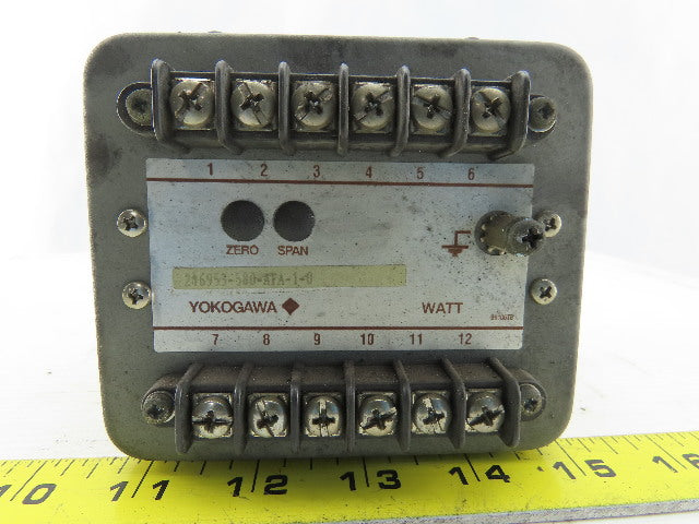Juxta Watt Transducer Input 240V/5A Ac Output 0-1mA DC