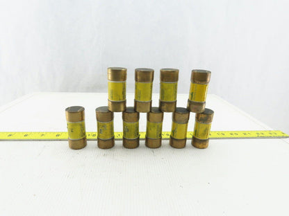 Bussmann LPJ-50SP 50A Fuses Low Peak Class J 600V Low Peak lot of 10