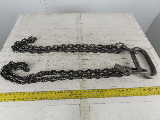 ACCO 77C3054 Double Basket Continuous Chain Sling 3/8" X 4'5" 17100Lb at 60°