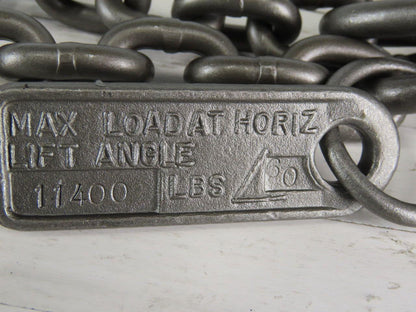 ACCO 81C1561 Double Basket Continuous Chain Sling 3/8" X 5'7" 11400Lb at 60°