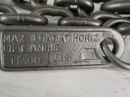ACCO 81C1561 Double Basket Continuous Chain Sling 3/8" X 5'7" 11400Lb at 60°