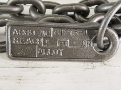 ACCO 81C1561 Double Basket Continuous Chain Sling 3/8" X 5'7" 11400Lb at 60°