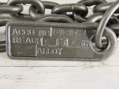 ACCO 81C1561 Double Basket Continuous Chain Sling 3/8" X 5'7" 11400Lb at 60°